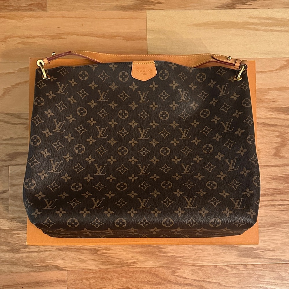 Louis Vuitton Graceful MM Dark Brown Monogram